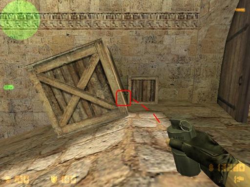 Half-Life: Counter-Strike - Коллекция багов на карте de_dust2 в Counter Strike 1.6